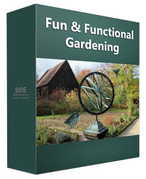 Product picture Fun and Functional Gardening 2016 With Resell Rights