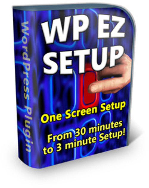 Product picture WP EZ Setup, Software with Resell Rights